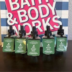 New Post Holiday Reset bath & body works wallflower refills 5-pack bergamot